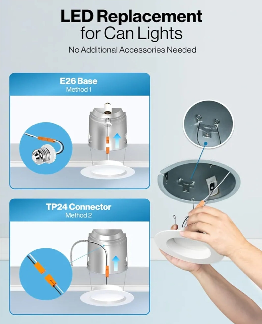 LUCES DICROICAS DE 6 PULGADAS