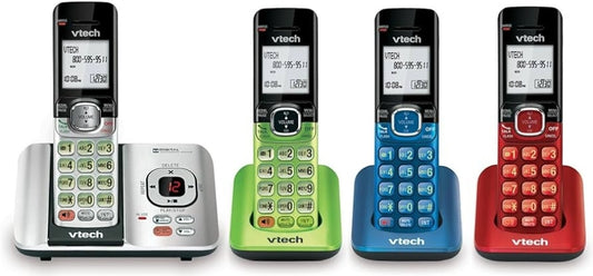 TELEFONO INALAMBRICO VTECH CON CONTESTADORA (4 PIEZAS)